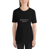 SELECTIVELY SOCIAL T-SHIRT
