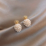 PINEAPPLE PEARL EARRINGS