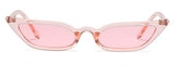 RETRO THIN CAT EYE SUNGLASSES