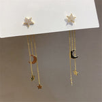 STARS & MOON CRYSTAL EARRINGS