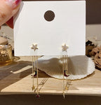 STARS & MOON CRYSTAL EARRINGS